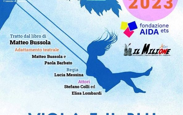 Viola e il blu: lo spettacolo arriva venerdì 3 marzo a Suzzara
